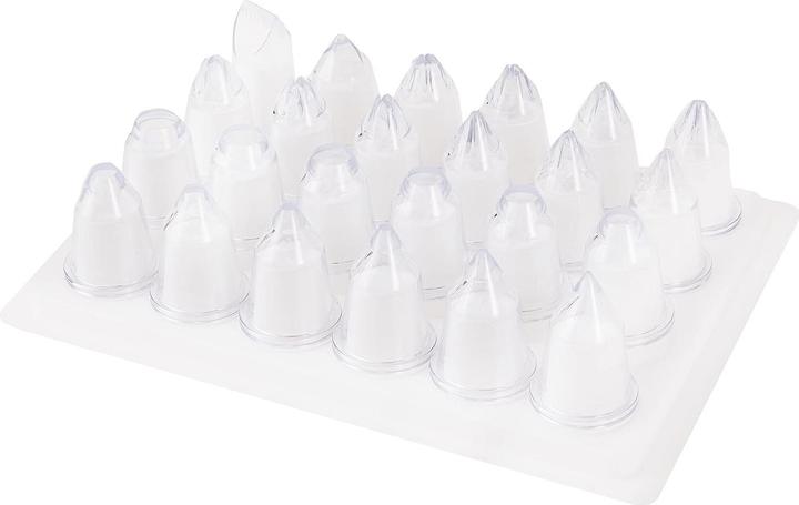 Actual product image Lacor assorted acrylic sockets 24 pieces (Nozzle)