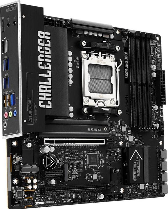 Productafbeelding AsRock MB AMD AM5 B850 Rock WiFi 7 (AM5, AMD B850, ATX)