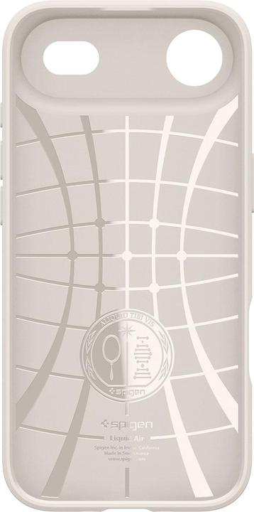 Actual product image Spigen - Liquid Air - iPhone 17 Air - Natural Titanium (Apple iPhone 17)