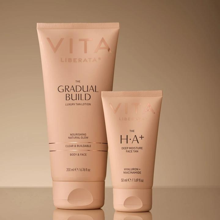 Actual product image Vita Liberata - The HA Deep Moisture Face Tan - 50 ml (Self tanning cream, 50 ml)