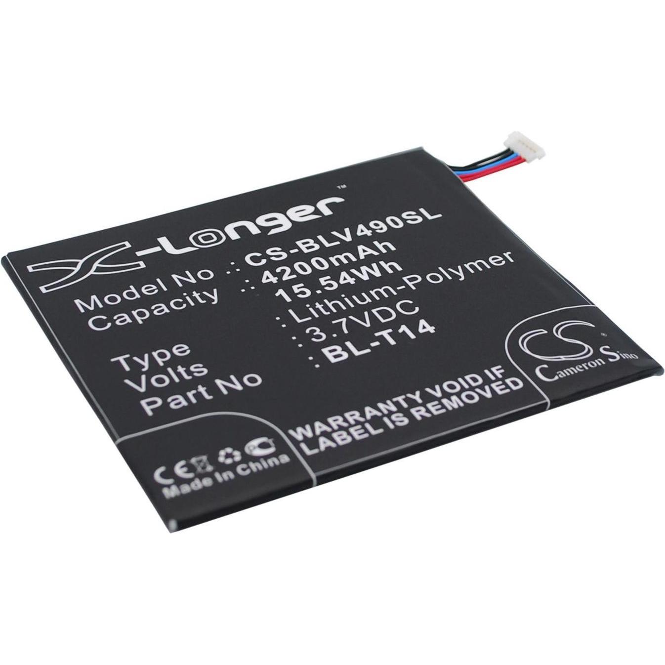 Thumbnail - CoreParts Battery for LG Mobile (4200 mAh), Notebook Akku, Schwarz