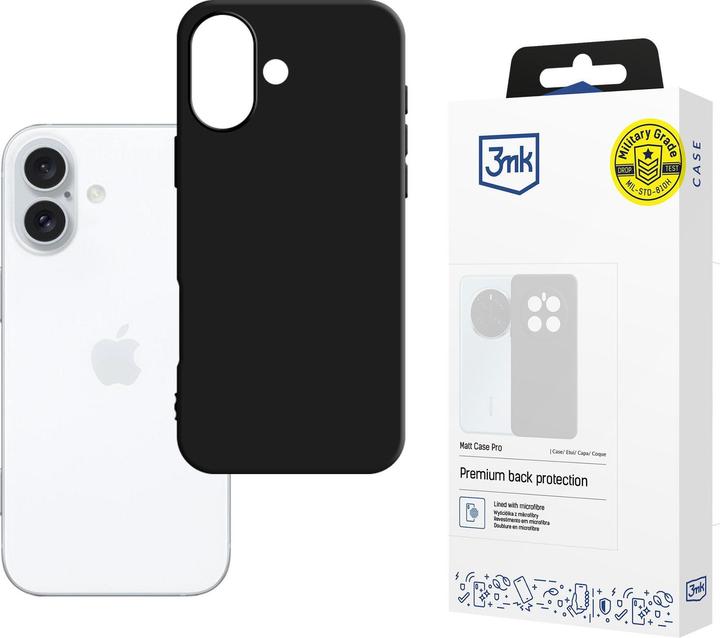 Produktbild 3MK Case Matt Case Pro for iPhone 16 (Apple iPhone 16)