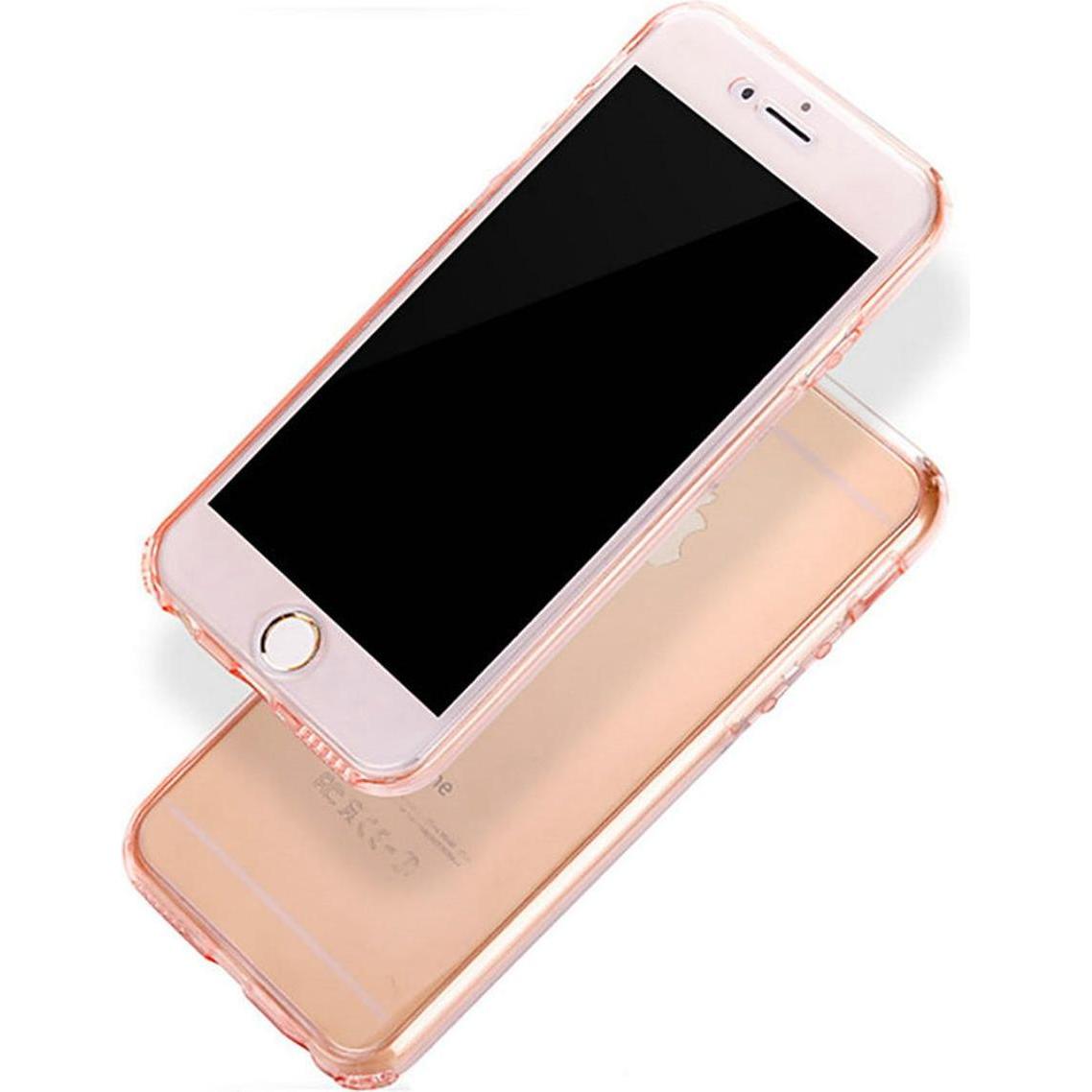 König Design Apple iPhone 6 / 6s Full Body 360 Silikon Schutzhülle Handyhülle Case Hülle Pink (Apple iPhone 6), Smartpho...