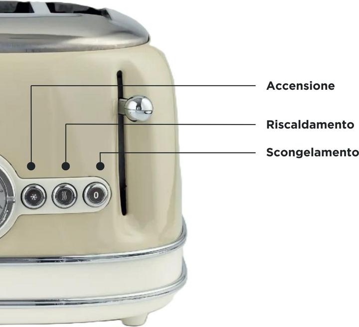 Actual product image Ariete 156 Vintage toaster