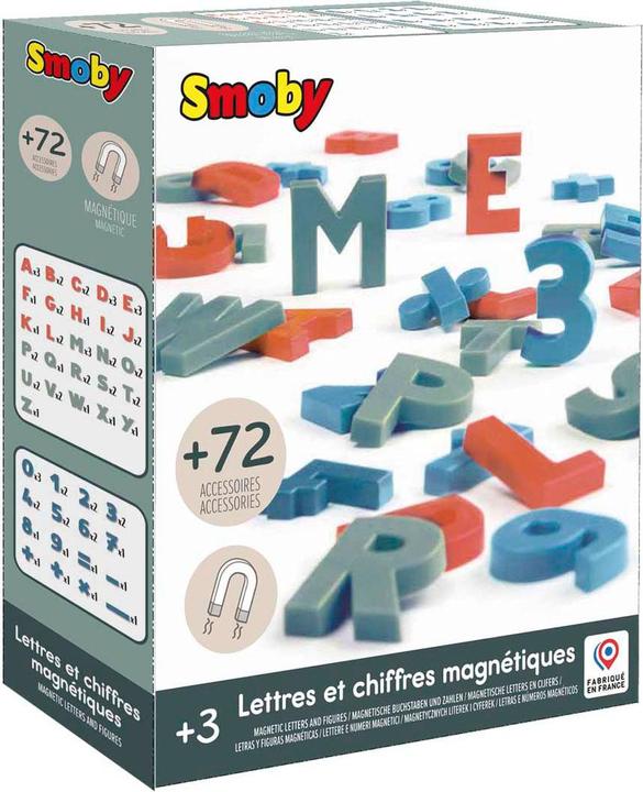 Actual product image Smoby 72 Magnetic Letters & Numbers