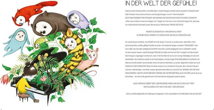 Actual product image The big book of feelings (German, Chiara Piroddi, 2020)