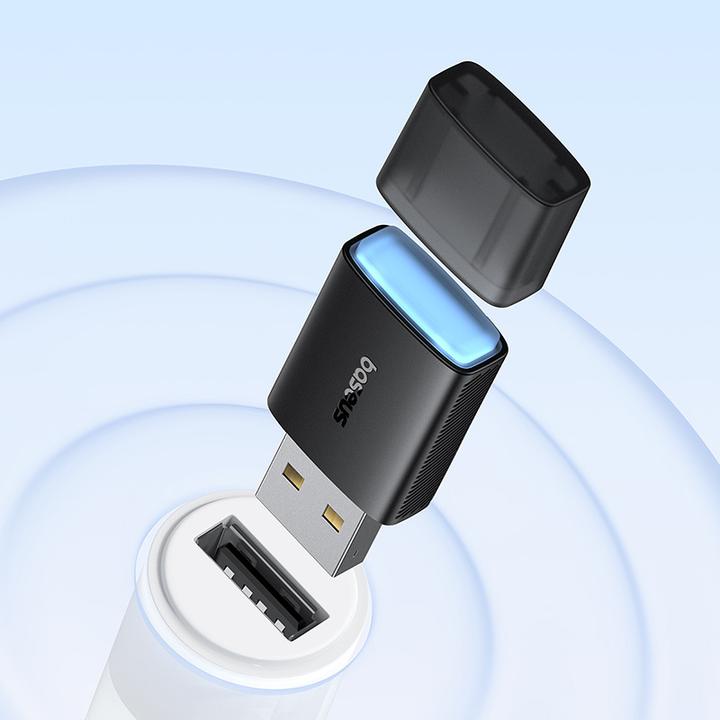 Produktbild Baseus BS-OH170 650 Mbit/s 5 GHz USB-Netzwerkkarte – Schwarz (USB)