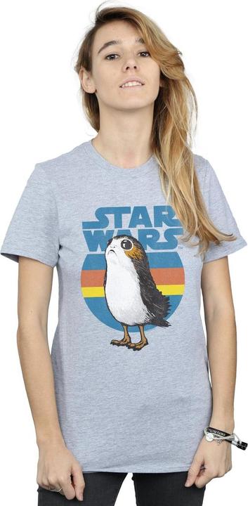 Immagine prodotto Star Wars The Last Jedi Porg Maglietta Ampia Donna (3XL)