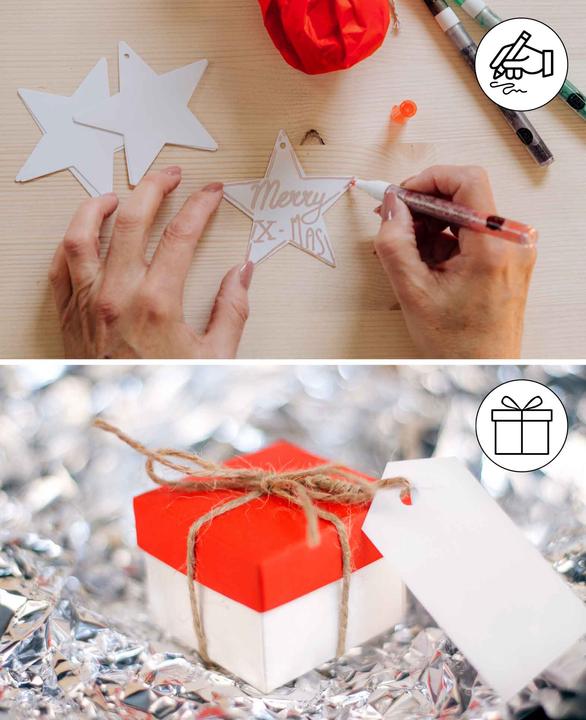 Image du produit I Am Creative Étiquettes cadeaux (6x)