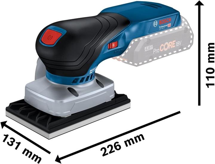 Immagine prodotto Bosch GSS 18V-13 (solo L) (Levigatrice orbitale)