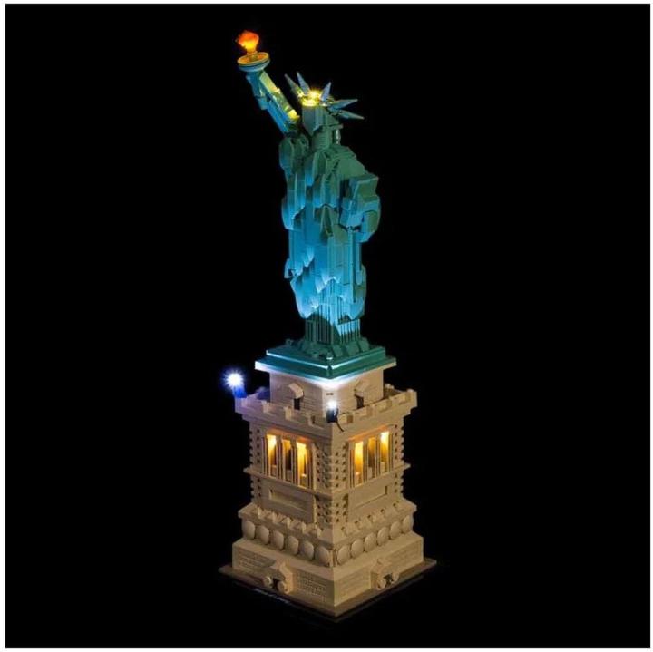 Actual product image Light my bricks LED Light Set for LEGO Statue of Liberty