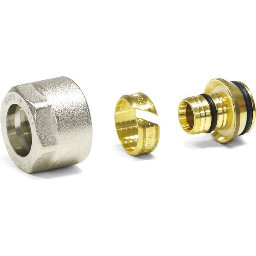 Sanpro, Rohrverbindungstechnik, Klemmverschraubung - Klemmringverschraubung für Verbundrohr - 3/4", Grösse 20x2