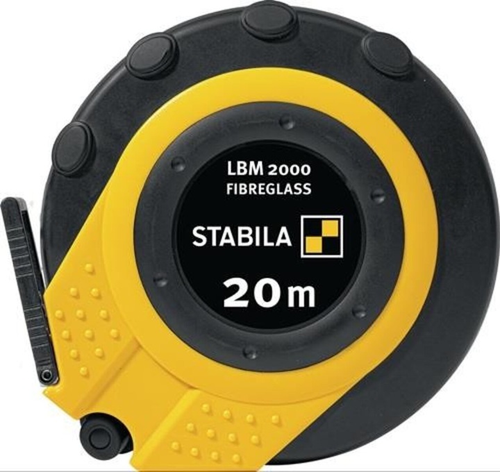 Image du produit Stabila Mètre ruban à capsule LBM 2000 FIBREGLASS, ruban en fibre de verre, échelle métrique (M)