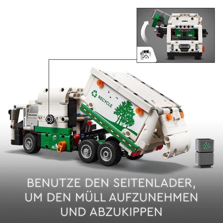 Actual product image LEGO 42167 Mack® LR Electric Garbage Truck (42167, LEGO Technic)