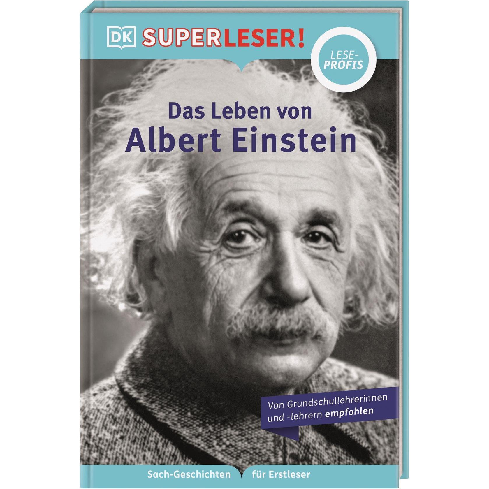 SUPERLESER! Das Leben von Albert Einstein, Libro per bambini di Wil Mara, Simone Heller, DK Verlag - Bambini