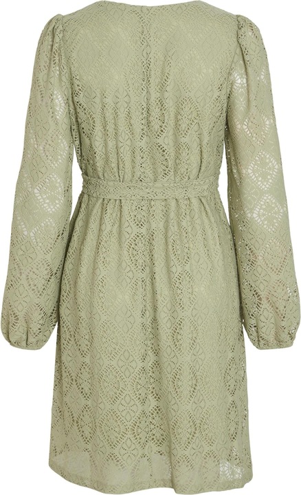 Produktbild Vila Tie Waist Kleid mit langen Ärmeln (XS)