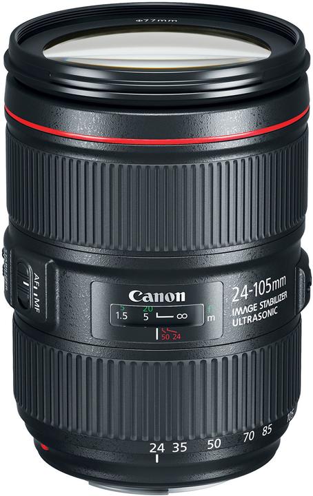 Image du produit Canon EF 24-105mm / 4.0 L IS II USM - (EU) (Canon EF, Plein format)