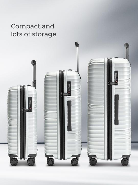 Immagine prodotto Pactastic Collezione 02 THE THREE SET Set di valigie a 4 ruote 3 pezzi (204 l)