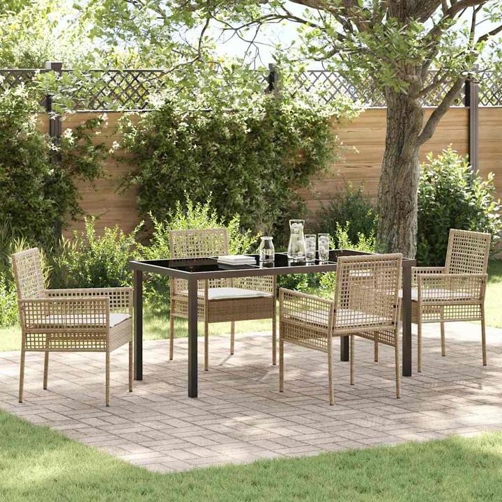 Produktbild vidaXL Garten Essgruppe (160 x 80 x 73 cm)