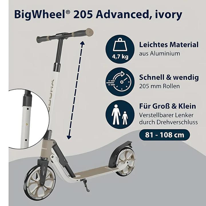 Actual product image Hudora Big Wheel 205 ADVANCED