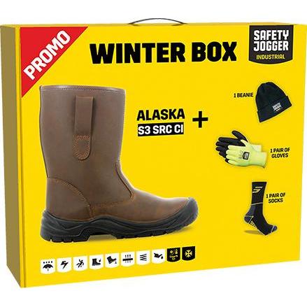 Safety Jogger, Sicherheitsschuhe, SI9805410 Winterbox mit dem Alaska-Sicherheitsstiefel (41)