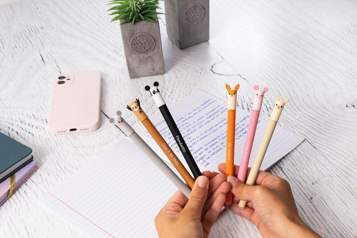 Image du produit EberhardFaber Stylo gel Animal Erase It Lama, 0.7 mm (Beige clair, 1 x)