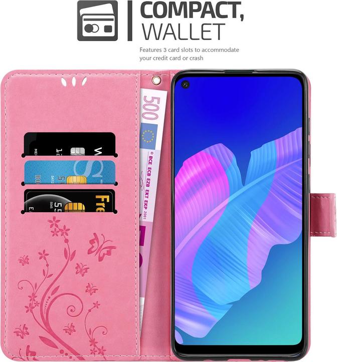 Immagine prodotto Cadorabo Copertina del libro di fiori (Huawei P40 Lite E)