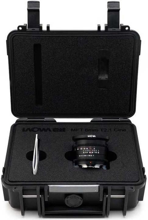 Actual product image Venus Optic Fixed Focal Length Laowa 6mm T2.1 Zero-D Cine Lens - MFT (Micro Four Thirds, Micro Four Thirds)