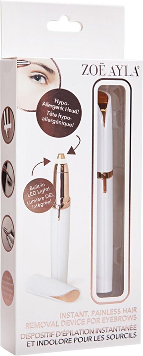 Image du produit Zoë Ayla Appareil d'épilation instantanée et sans douleur pour les sourcils
