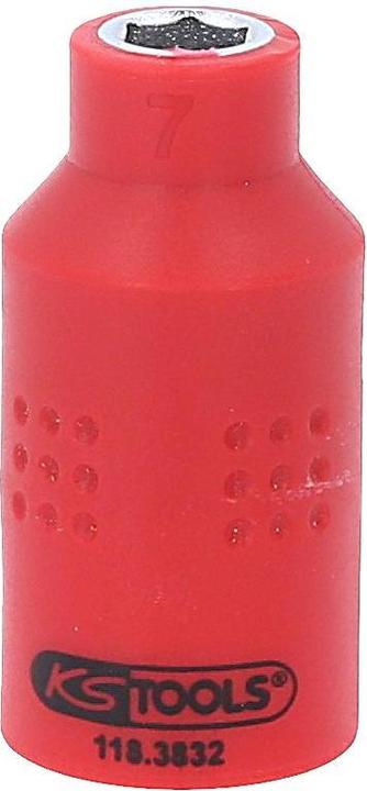 Actual product image KS Tools 3/8" Insulated socket (7 mm)