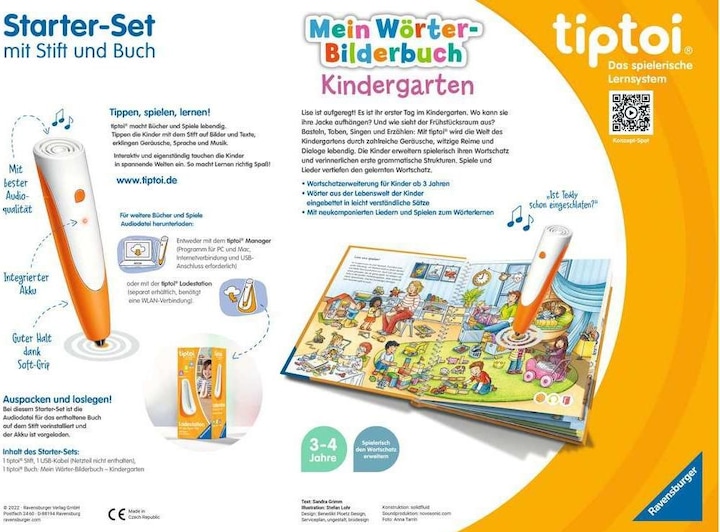 Immagine prodotto tiptoi Set iniziale per la scuola materna (Tedesco)