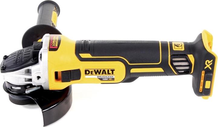 Actual product image DeWalt DCG 405 M2 Battery Angle Grinder 18V 125mm Brushless + 2x Battery 4,0Ah + Charger + TSTAK (125 mm)