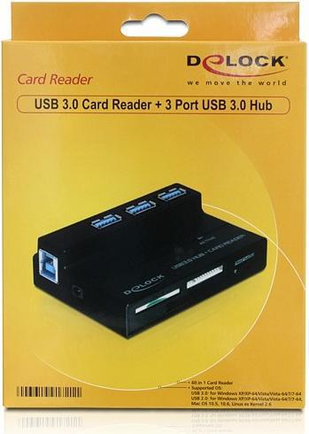 Immagine prodotto Delock 91721 USB 3.0 CardReader/ Porta USB (USB 3.0)