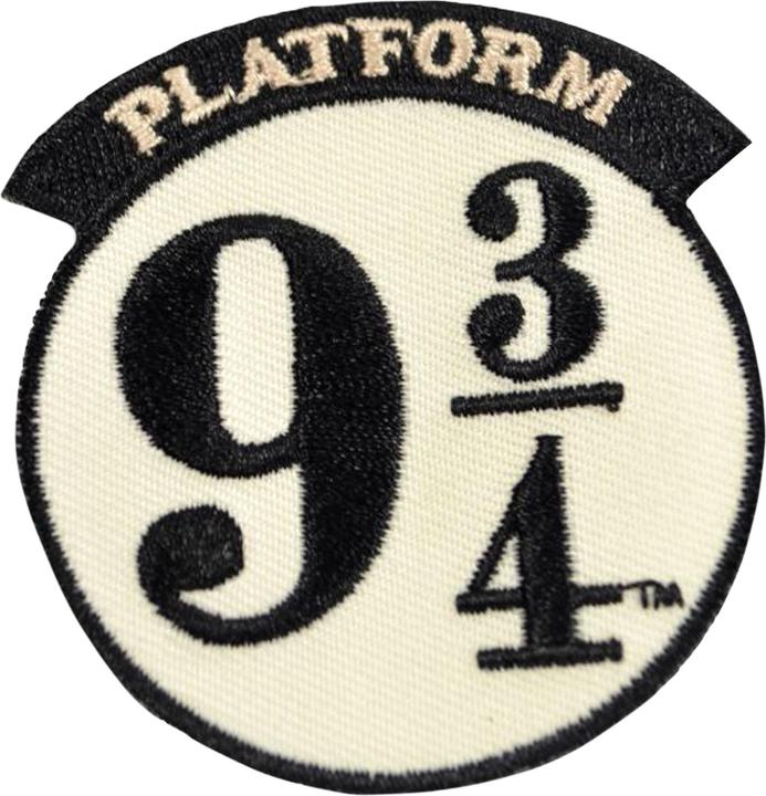 Actual product image Iron-on Patch Platform 9 And 34 (1 x)