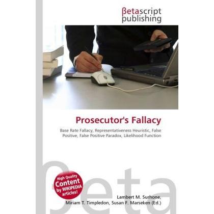 Prosecutor's Fallacy, Fachbücher