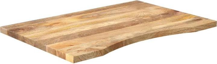 Produktbild VidaXL Schreibtischplatte Tischplatte Holzplatte mit Aussparung Massivholz Mango (100 x 60 x 2.5 cm)