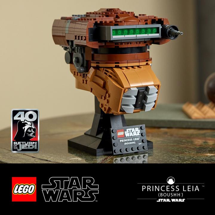 Produktbild LEGO Princess Leia Helmet (75351, LEGO Star Wars)