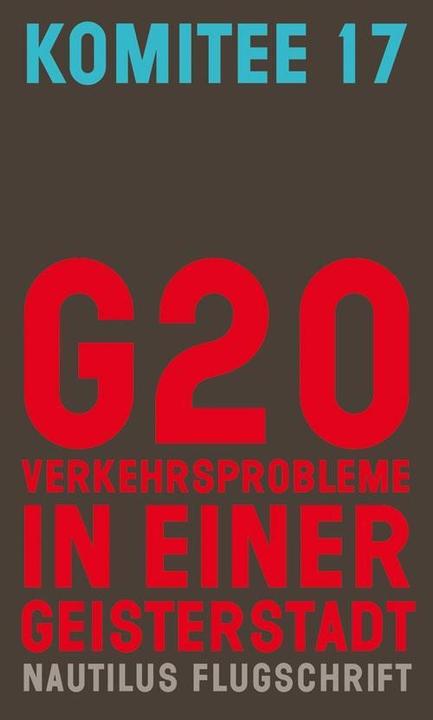 Produktbild G20. Verkehrsprobleme in einer Geisterstadt (Deutsch, Komitee 17, 2018)
