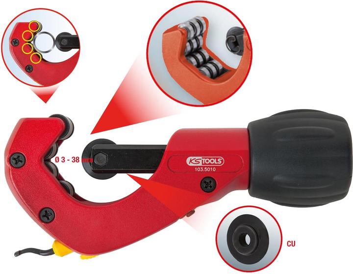 Actual product image KS Tools Telescopic pipe cutter (165 mm)