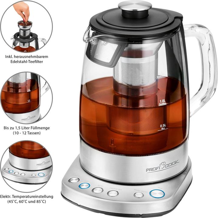 Image du produit Proficook WKS1167G (1.50 l)