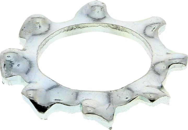 Actual product image RS PRO Serrated lock washers external galvanized M6 (M6)