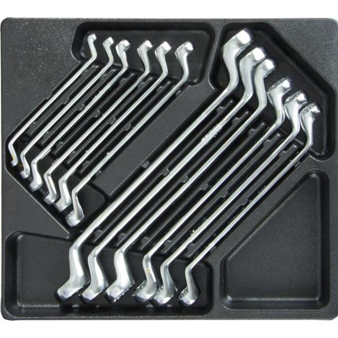 Proline, Werkzeugkoffer, 58711 Case no. 11 - bent ring keys, 12 elements, empty