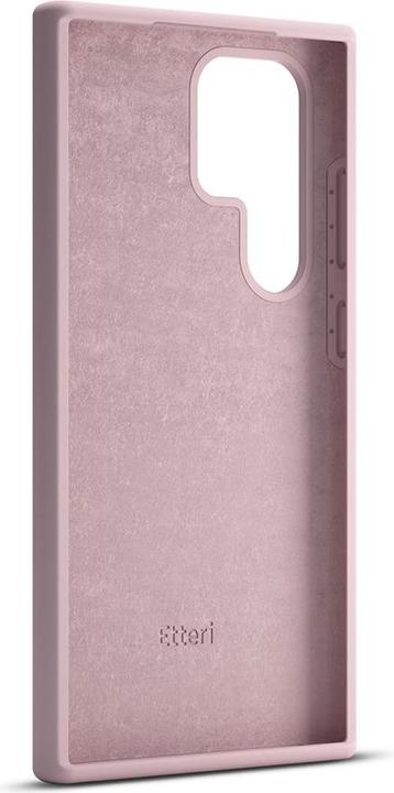 Actual product image Etteri Silicone case for Samsung Galaxy S24 Ultra light pink (Samsung Galaxy S24 Ultra)