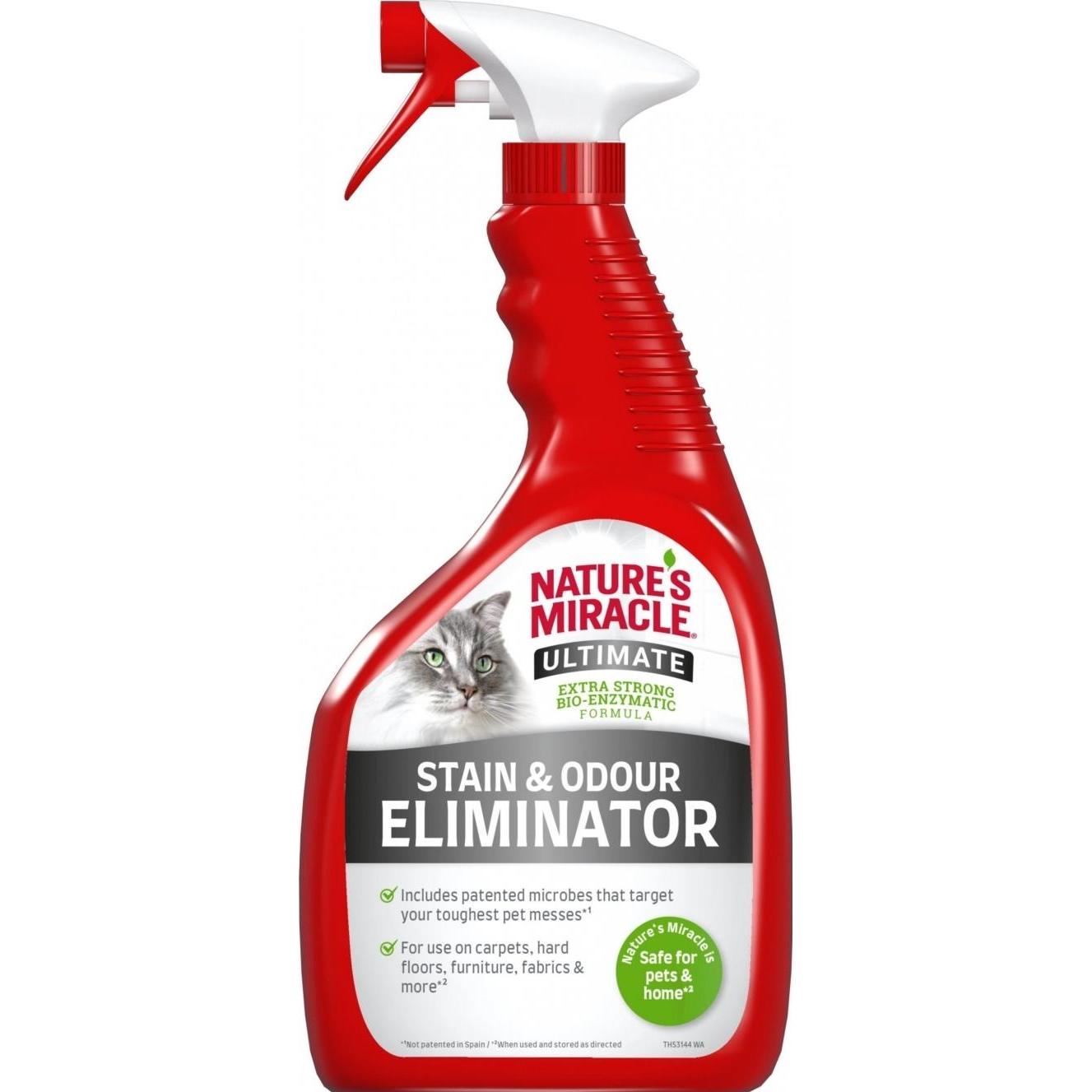 Comparer les prix de 946 ml détachant et désodorisant Nature's Miracle Ultimate pour chat