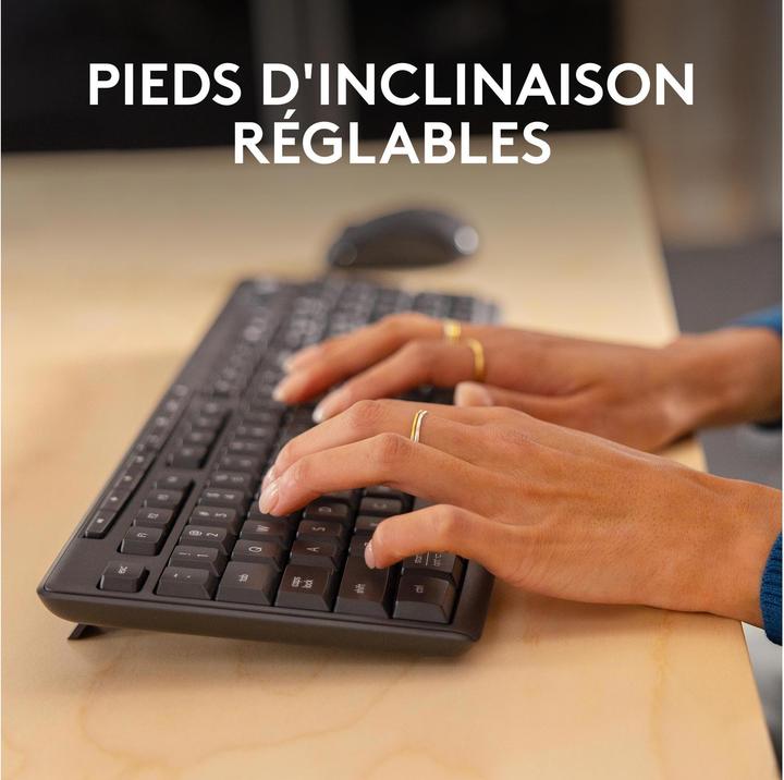 Image du produit Logitech MK370 Combo (Suisse (QWERTZ), Sans fil)