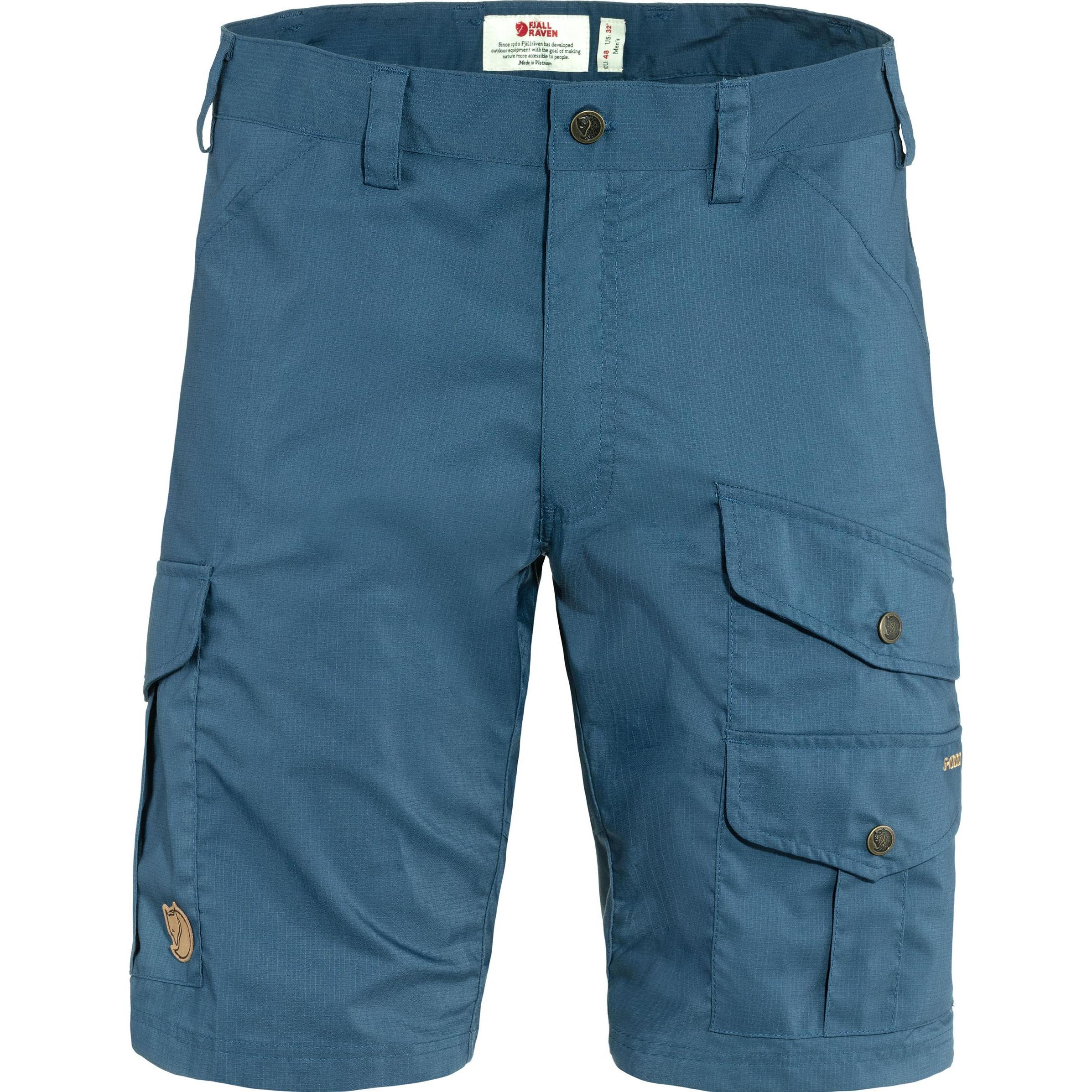 Fjällräven, Herren, Outdoorhose, Vidda Pro Lite Shorts (54), Blau, 54
