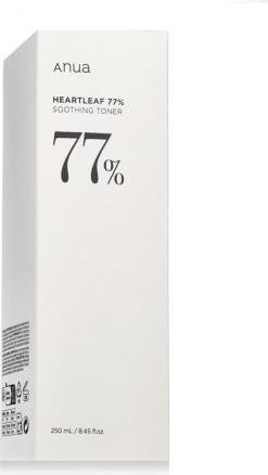 Image du produit Anua Heartleaf 77% Soothing Toner (Tonique visage, 250 ml)