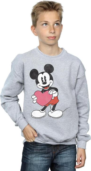 Image du produit Disney - Sweat MICKEY MOUSE VALENTINE HEART - Garçon (152, 158)