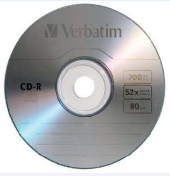 Produktbild Verbatim CD-R 700MB 10-Pack Slimcase (10 x)
