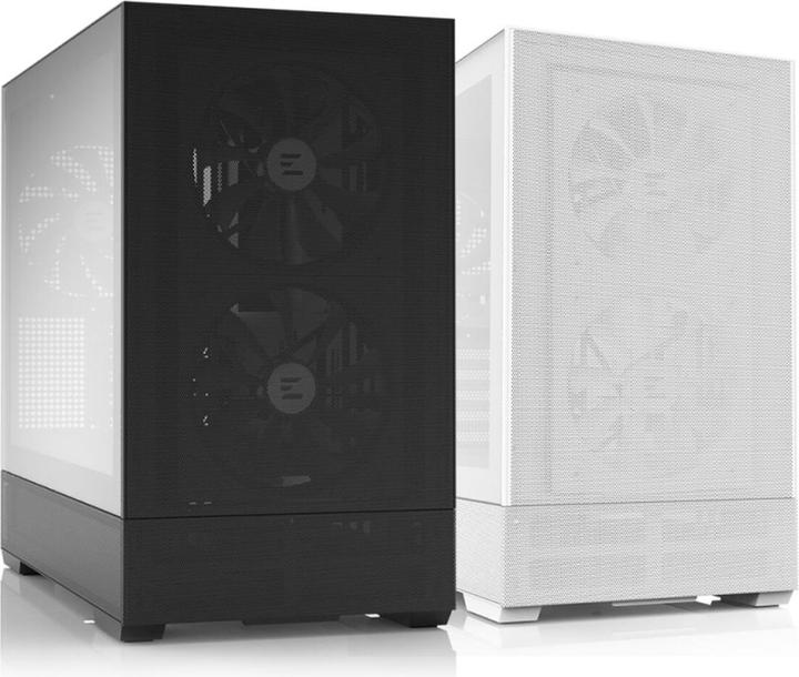 Actual product image Zalman P30 AIR Black, ARGB Fan x3 (Mini-ITX, mATX)